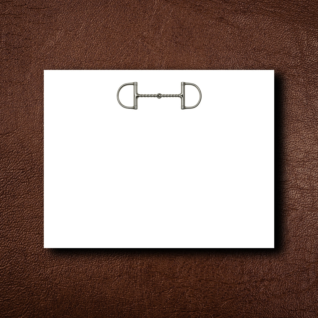 Horse Bit Notecard