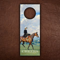 Lady Rider Bottle Tag