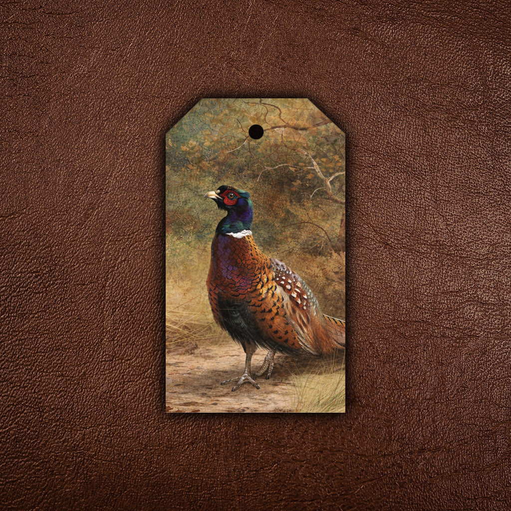 Pheasant Gift Tag