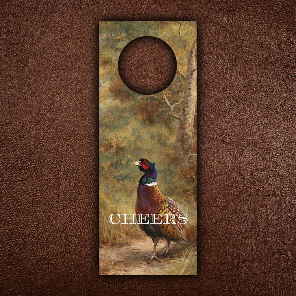 Pheasant Bottle Tag