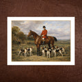 Red Coat Hunting Greeting Card