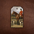 Red Coat Hunting Gift Tag