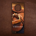 Leather Saddle Bottle Tag