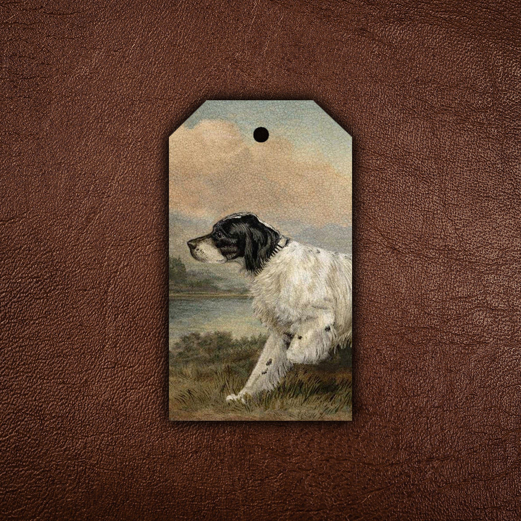 English Setter Gift Tag