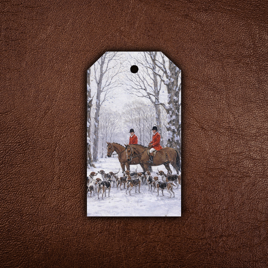 Winter Hunt Gift Tag